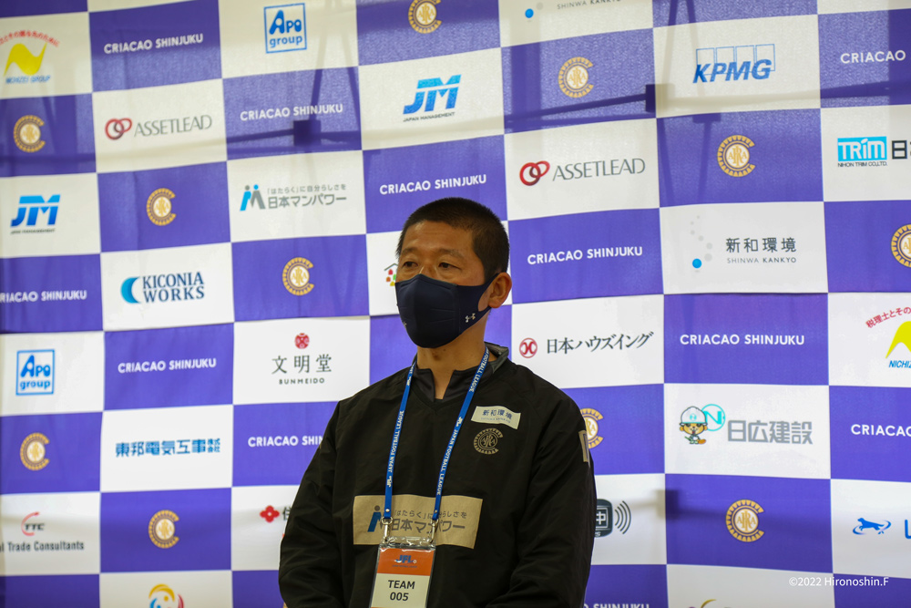 JFL 第2節 vs FC神楽しまね｜監督会見 コメント