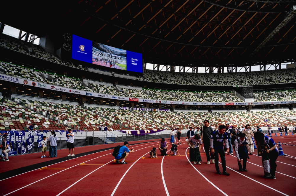 3月20日（金・祝）「新宿の日2026」 試合前の国立競技場のトラックを歩くことができる「国立を歩こう！」を開催　600名募集