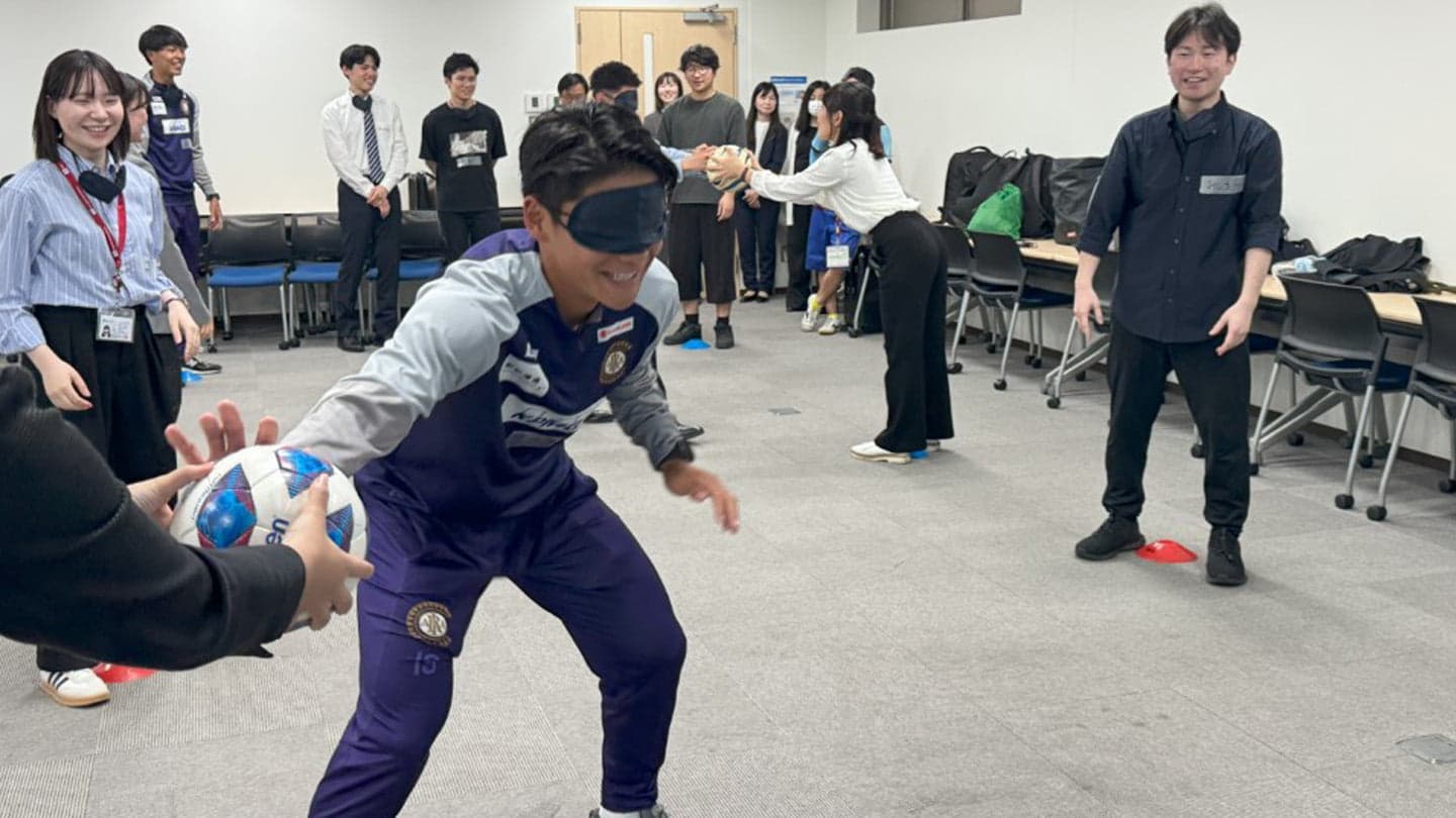 パートナー合同ブラインドサッカー®新入社員研修