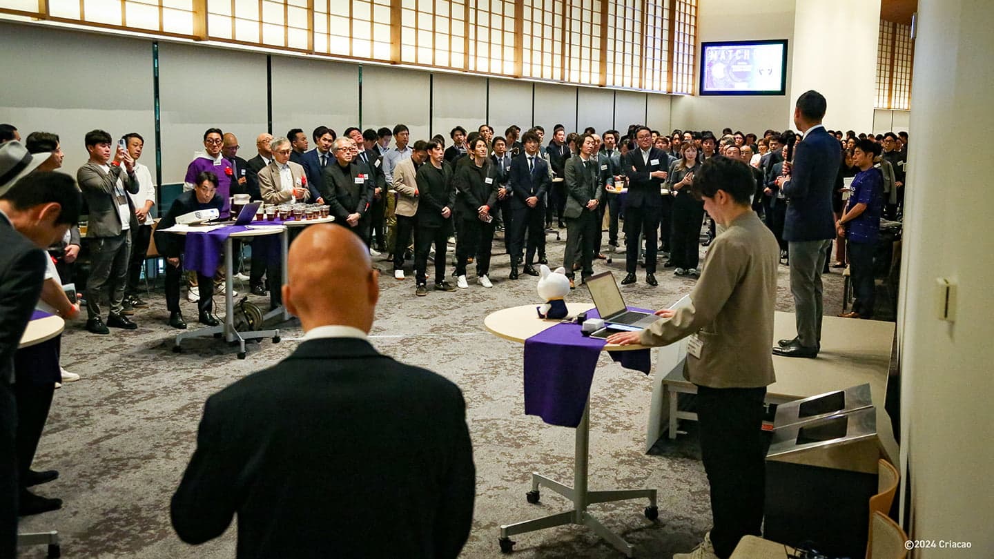 経営者交流会を国立競技場で実施