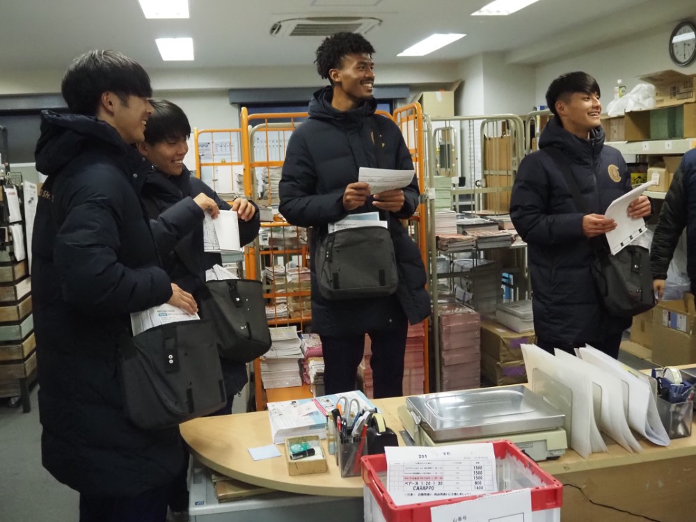 選手が体験! 　ポスティングの世界で学んだこととは