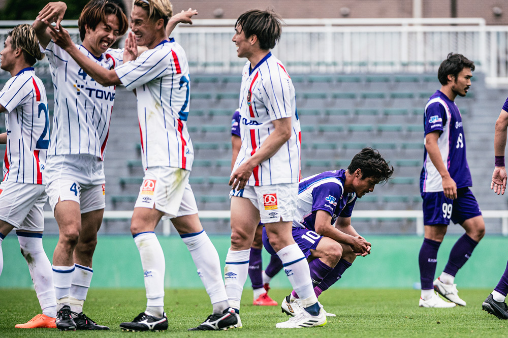 接戦も演じるも 雷雨中断再開後に失点｜5/31(土) JFL第10節 vs ラインメール青森　ハイライト、レビュー、監督コメント
