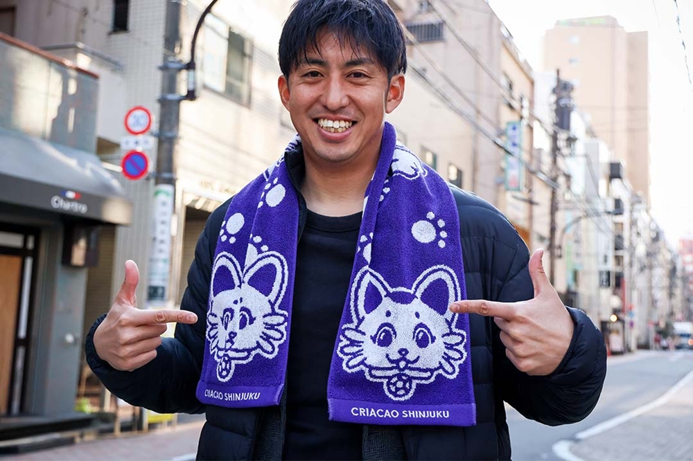 【人気】タオルマフラー（くりあにゃん） 2,800円（税込）