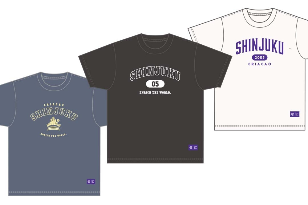 【NEW】新宿カレッジTシャツ 3,800円（税込）