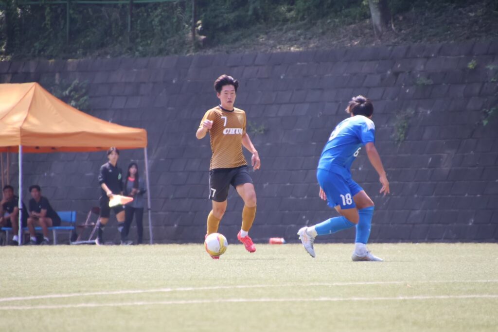 中央大学サッカー部より西村湧志選手加入のお知らせ