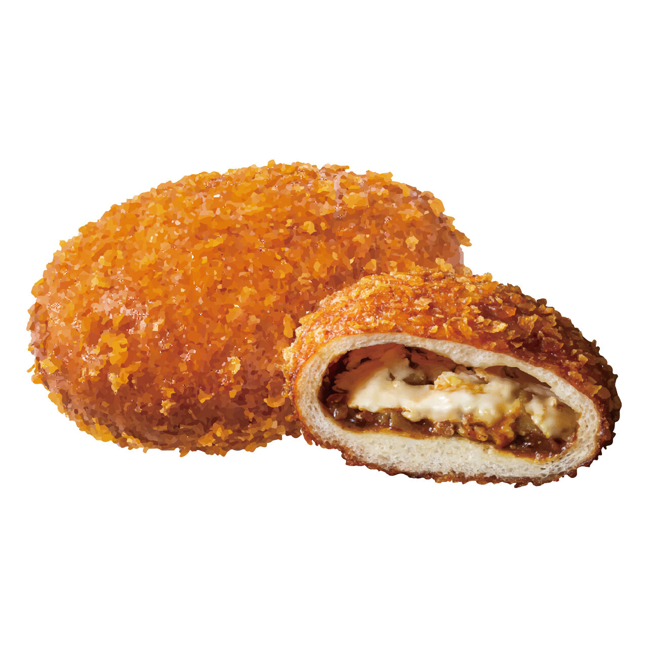 VIE DE FRANCE カリカリチーズカレーパン 340円(税込)