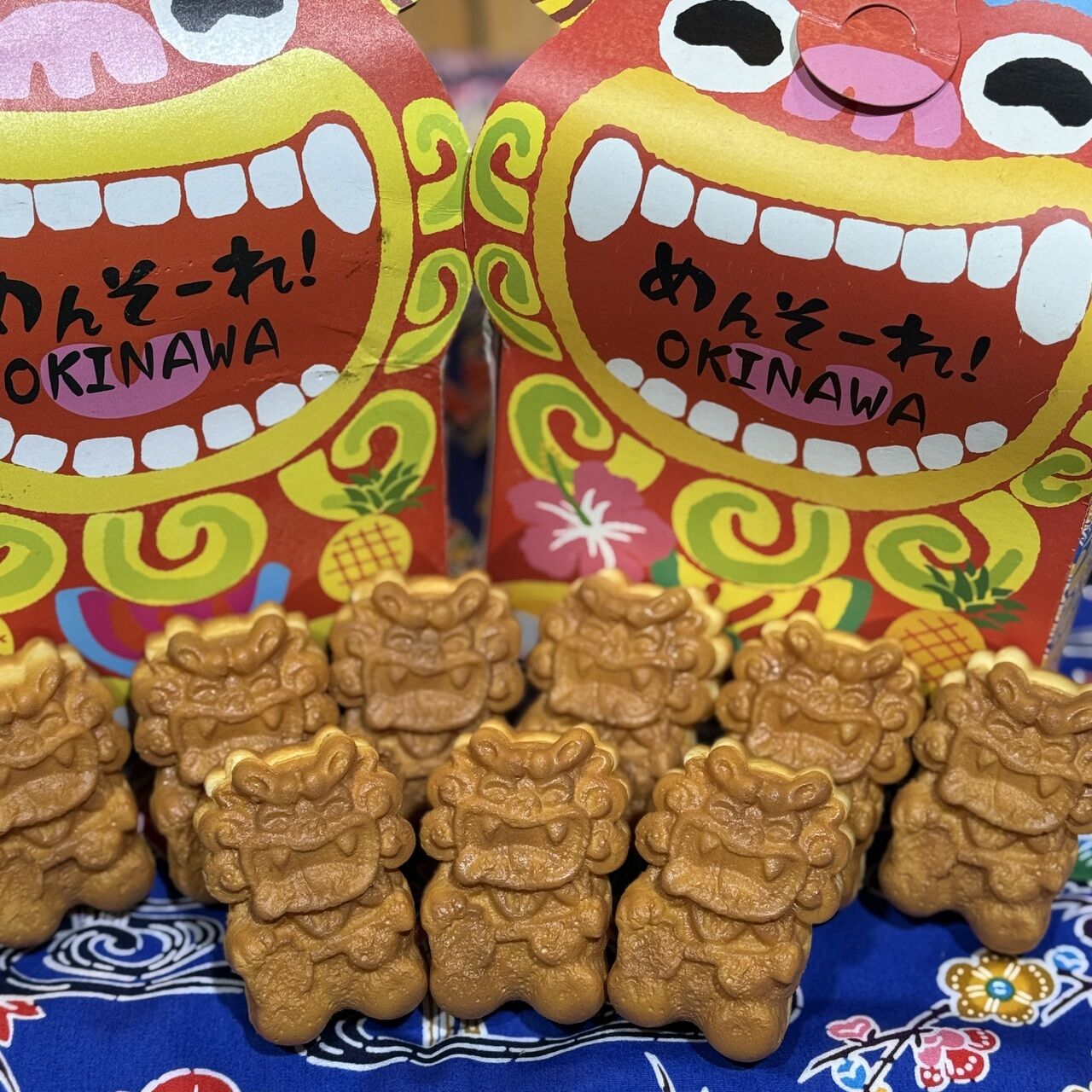 静岡食堂 すだ屋 シーサーカステラ 1,000円(税込)