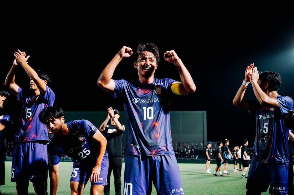8/30(日)JFL 第1節 vs 横河武蔵野FC 試合結果、コメント（成山一郎）